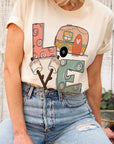 Love, Camp, Marshmallow Graphic Tee - Online Only