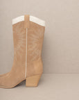 OASIS SOCIETY Halle - Paneled Cowboy Boots