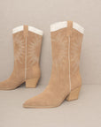 OASIS SOCIETY Halle - Paneled Cowboy Boots