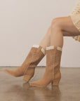 OASIS SOCIETY Halle - Paneled Cowboy Boots