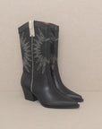 OASIS SOCIETY Halle - Paneled Cowboy Boots