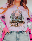 Plus Size Ain't That Back Home Graphic Tee - Online Only