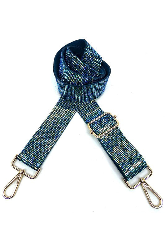 1.5 Inches Rhinestone Guitar Strap