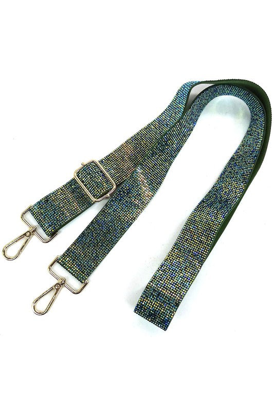 1.5 Inches Rhinestone Guitar Strap