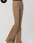 VERVET by Flying Monkey Plus Size High Rise Super Flare Jeans