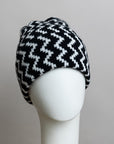 Zigzag Knit Beanies