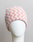 Zigzag Knit Beanies