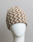 Zigzag Knit Beanies