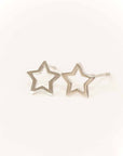 Star Outline Stud Earrings - Online Only