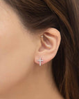 Cross Stud Earrings - Online Only