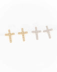 Cross Stud Earrings - Online Only