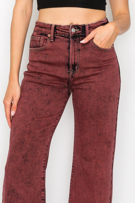 Artemis Vintage PLUS High Rise Flared Leg Jeans