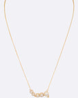 Micro Setting CZ Pendant Necklace - Online Only