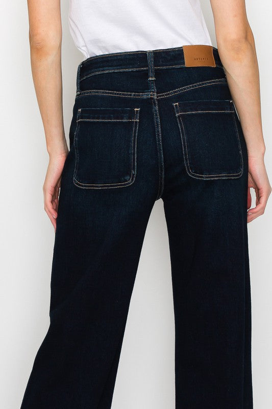 Artemis Vintage High Rise Modern Wide Jeans