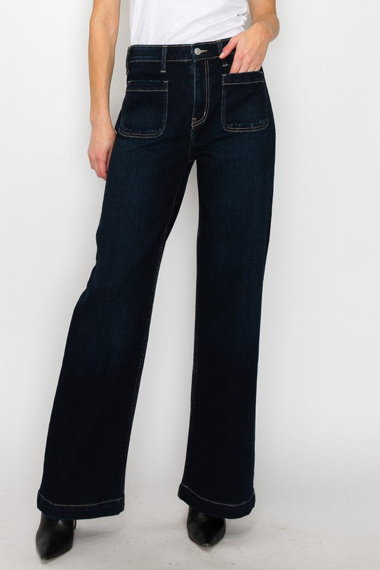 Artemis Vintage High Rise Modern Wide Jeans