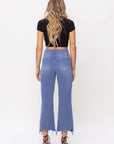 VERVET by Flying Monkey 90s Vintage Crop Flare Jeans