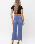 VERVET by Flying Monkey 90s Vintage Crop Flare Jeans