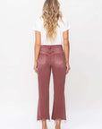 VERVET by Flying Monkey 90's Vintage High Rise Crop Flare Jeans