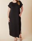 Fabina Bamboo Maxi Dress Curvy Sized