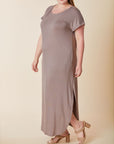 Fabina Bamboo Maxi Dress Curvy Sized