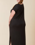 Fabina Bamboo Maxi Dress Curvy Sized