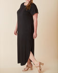 Fabina Bamboo Maxi Dress Curvy Sized