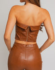 LE LIS Corset Tube Top