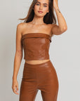 LE LIS Corset Tube Top