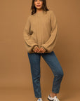 Gilli Balloon Sleeve Braid Sweater