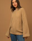 Gilli Balloon Sleeve Braid Sweater