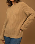 Gilli Balloon Sleeve Braid Sweater