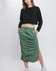 Love Tree Wool Blend Cropped Sweater Top