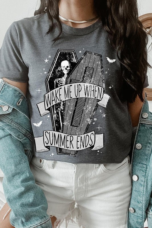 Plus Size Wake Me Up When Summer Ends - Online Only