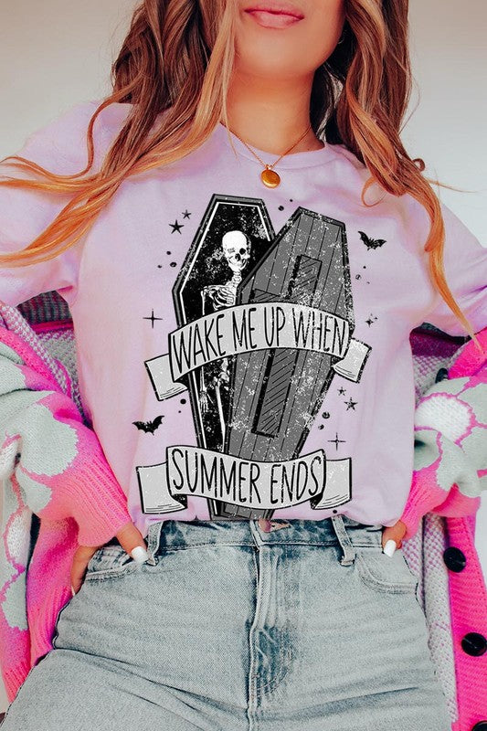 Plus Size Wake Me Up When Summer Ends - Online Only