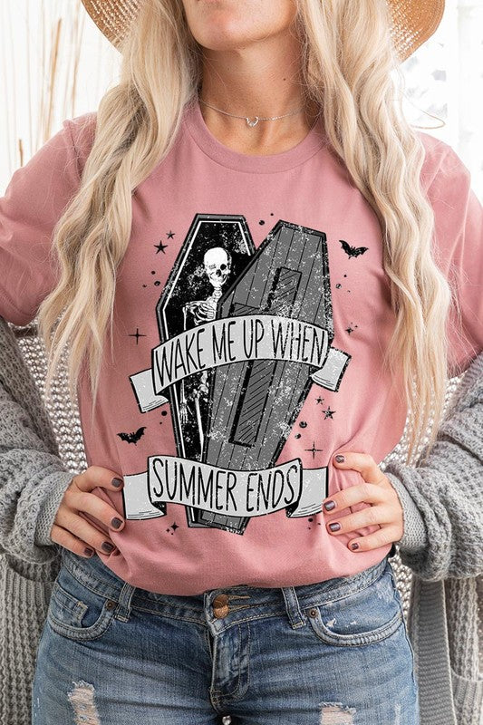 Plus Size Wake Me Up When Summer Ends - Online Only