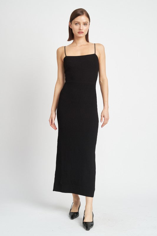 Emory Park Maxi Rib Knit Dress - Online Only