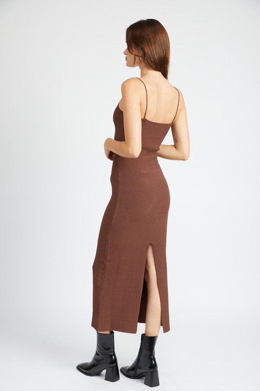 Emory Park Maxi Rib Knit Dress - Online Only