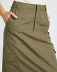 Emory Park Ruched Midi Cargo Skirt - Online Only - My Pampered Life Seattle