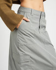 Emory Park Ruched Midi Cargo Skirt - Online Only - My Pampered Life Seattle