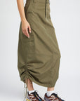 Emory Park Ruched Midi Cargo Skirt - Online Only - My Pampered Life Seattle