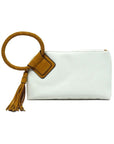 Fashion Cuff Handle Tassel Wristlet Clutch - Online Only