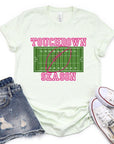 Plus Size Touchdown Graphic Tee - Online Only