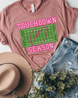 Plus Size Touchdown Graphic Tee - Online Only