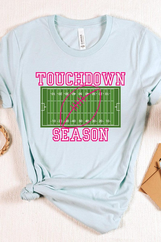 Plus Size Touchdown Graphic Tee - Online Only