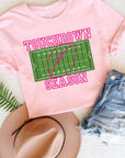 Plus Size Touchdown Graphic Tee - Online Only