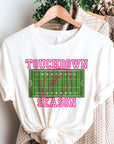 Plus Size Touchdown Graphic Tee - Online Only