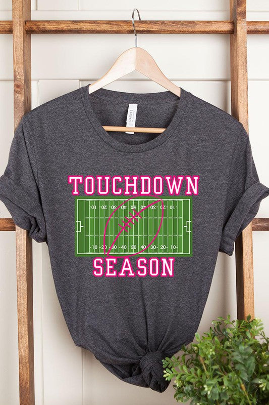 Plus Size Touchdown Graphic Tee - Online Only