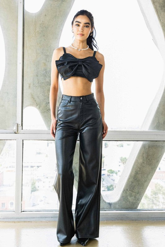 Vegan Leather Pants - Online Only – My Pampered Life Seattle