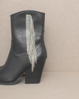 OASIS SOCIETY Kai - Rhinestone Fringe Boots