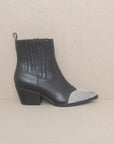 OASIS SOCIETY Zuri - Rhinestone Toed Booties